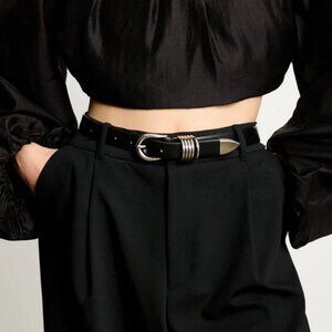 Dehanche Hollyhock Silver Belt Size Small